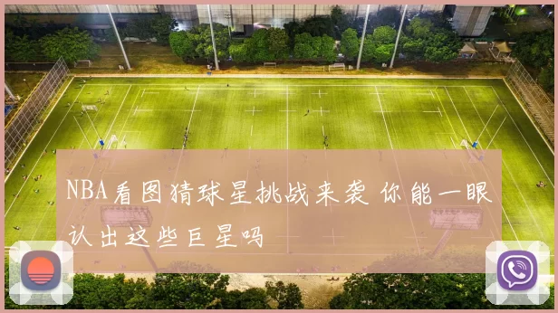 NBA看图猜球星挑战来袭 你能一眼认出这些巨星吗
