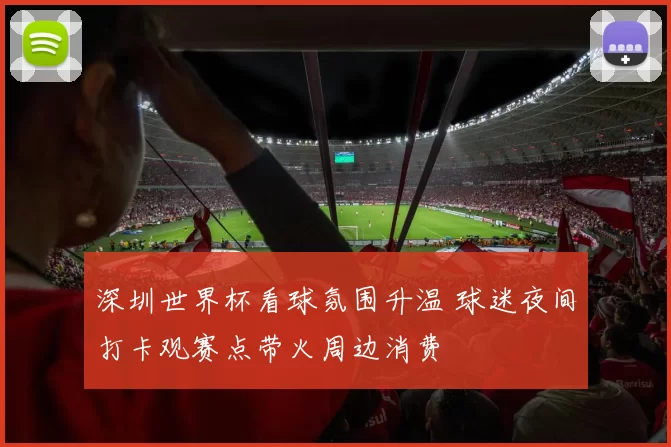 深圳世界杯看球氛围升温 球迷夜间打卡观赛点带火周边消费