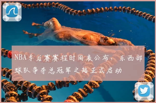 NBA季后赛赛程时间表公布，东西部球队争夺总冠军之路正式启动