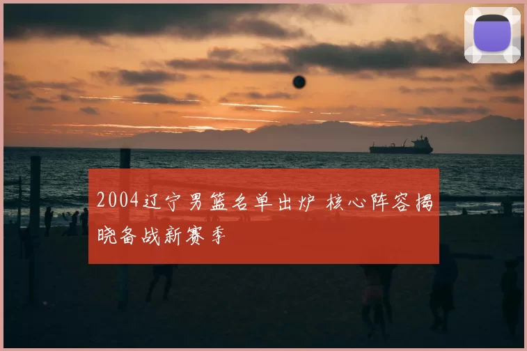 2004辽宁男篮名单出炉 核心阵容揭晓备战新赛季
